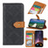 Samsung Galaxy A54 5G European Floral Embossed Leather Phone Case - Black