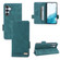 Samsung Galaxy A54 5G Magnetic Clasp Leather Phone Case - Green