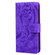 Samsung Galaxy A54 5G Tiger Embossing Pattern Flip Leather Phone Case - Purple