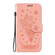 Samsung Galaxy A54 5G Butterfly Rose Embossed Leather Phone Case - Pink