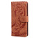Samsung Galaxy A54 5G Tiger Embossing Pattern Flip Leather Phone Case - Brown