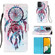 Samsung Galaxy A54 5G 3D Painting Horizontal Flip Leather Phone Case - Color Drop Wind Chimes