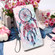 Samsung Galaxy A54 5G 3D Painting Horizontal Flip Leather Phone Case - Color Drop Wind Chimes