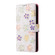 Samsung Galaxy A54 5G Bronzing Painting RFID Leather Phone Case - Bloosoming Flower