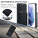 Samsung Galaxy A54 5G / A54 4G JEEHOOD Magnetic Zipper Horizontal Flip Phone Leather Case - Black