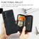 Samsung Galaxy A54 5G / A54 4G JEEHOOD Magnetic Zipper Horizontal Flip Phone Leather Case - Black