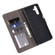 Samsung Galaxy A54 5G Embossed Happy Cat Pattern Flip Leather Phone Case - Grey