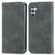 Samsung Galaxy A54 5G Retro Skin Feel Magnetic Leather Phone Case - Grey