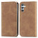 Samsung Galaxy A54 5G Retro Skin Feel Magnetic Leather Phone Case - Brown