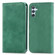 Samsung Galaxy A54 5G Retro Skin Feel Magnetic Leather Phone Case - Green