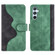 Samsung Galaxy A54 5G Stitching Horizontal Flip Leather Phone Case - Green