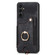 Samsung Galaxy A54 5G Retro Skin-feel Ring Multi-card Wallet Phone Case - Black