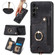 Samsung Galaxy A54 5G Retro Skin-feel Ring Multi-card Wallet Phone Case - Black