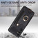 Samsung Galaxy A54 5G Retro Skin-feel Ring Multi-card Wallet Phone Case - Black