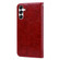 Samsung Galaxy A54 5G Oil Wax Texture Leather Phone Case - Red