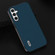 Samsung Galaxy A54 5G ABEEL Genuine Leather Silky Soft Black Edge Phone Case - Blue