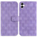 Samsung Galaxy A54 5G Double 8-shaped Embossed Leather Phone Case - Purple