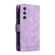 Samsung Galaxy A54 5G Skin Feel Multi-Card Wallet Zipper Leather Phone Case - Purple