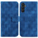 Samsung Galaxy A54 5G Double 8-shaped Embossed Leather Phone Case - Blue