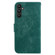 Samsung Galaxy A54 5G Little Tiger Embossed Leather Phone Case - Green