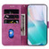 Samsung Galaxy A54 5G Little Tiger Embossed Leather Phone Case - Rose Red