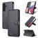 Samsung Galaxy A54 5G AZNS Calf Texture Horizontal Flip Leather Phone Case - Black