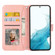 Samsung Galaxy A54 5G Oil Skin Zipper Wallet Leather Phone Case - Pink