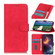 Samsung Galaxy A54 5G KHAZNEH Retro Texture Horizontal Flip Leather Phone Case - Red