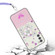 Samsung Galaxy A54 5G Bronzing Butterfly Flower TPU Phone Case with Lanyard - Cherry Blossoms