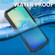 Samsung Galaxy A54 5G RedPepper Transparent Dot Shockproof Waterproof PC + TPU Phone Case - Black