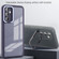 Samsung Galaxy A54 5G Invisible Lens Bracket Matte Transparent Phone Case - White