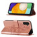 Samsung Galaxy A54 5G Embossed Butterfly Leather Phone Case - Rose Gold