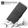 Samsung Galaxy A54 5G Skin-feel Flowers Embossed Wallet Leather Phone Case - Black