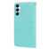 Samsung Galaxy A54 5G Rose Embossed Flip PU Leather Phone Case - Green