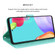 Samsung Galaxy A54 5G Rose Embossed Flip PU Leather Phone Case - Green