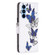 Samsung Galaxy A54 5G Colored Drawing Pattern Leather Phone Case - Butterflies