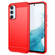 Samsung Galaxy A54 5G Brushed Texture Carbon Fiber TPU Phone Case - Red