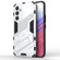 Samsung Galaxy A54 5G Punk Armor 2 in 1 PC + TPU Phone Case - White