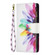 Samsung Galaxy A54 5G Colored Drawing Pattern Zipper Leather Phone Case - Sun Flower