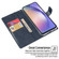 Samsung Galaxy A54 5G GOOSPERY BLUE MOON Crazy Horse Texture Leather Phone Case - Dark Blue