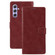 Samsung Galaxy A54 5G GOOSPERY BLUE MOON Crazy Horse Texture Leather Phone Case - Wine Red