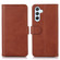 Samsung Galaxy A54 5G Cow Texture Leather Phone Case - Brown