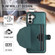 Samsung Galaxy A54 5G Shockproof Leather Phone Case with Card Holder - Green
