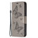 Samsung Galaxy A54 5G Embossing Two Butterflies Pattern Leather Case - Grey