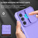 Samsung Galaxy A54 5G Stereoscopic Holder Sliding Camshield Phone Case - Purple