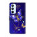 Samsung Galaxy A54 5G Crystal 3D Shockproof Protective Leather Phone Case - Diamond Butterfly