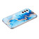 Samsung Galaxy A54 5G IMD Shell Pattern TPU Phone Case - Blue Gold Marble