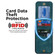 Samsung Galaxy S23 Ultra 5G Retro Ring and Zipper RFID Card Slot Phone Case - Blue