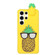 Samsung Galaxy S23 Ultra 5G 3D Lying Cartoon TPU Shockproof Phone Case - Pineapple