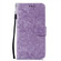 Samsung Galaxy S23 Ultra 5G Lace Flower Embossing Flip Leather Phone Case - Purple
